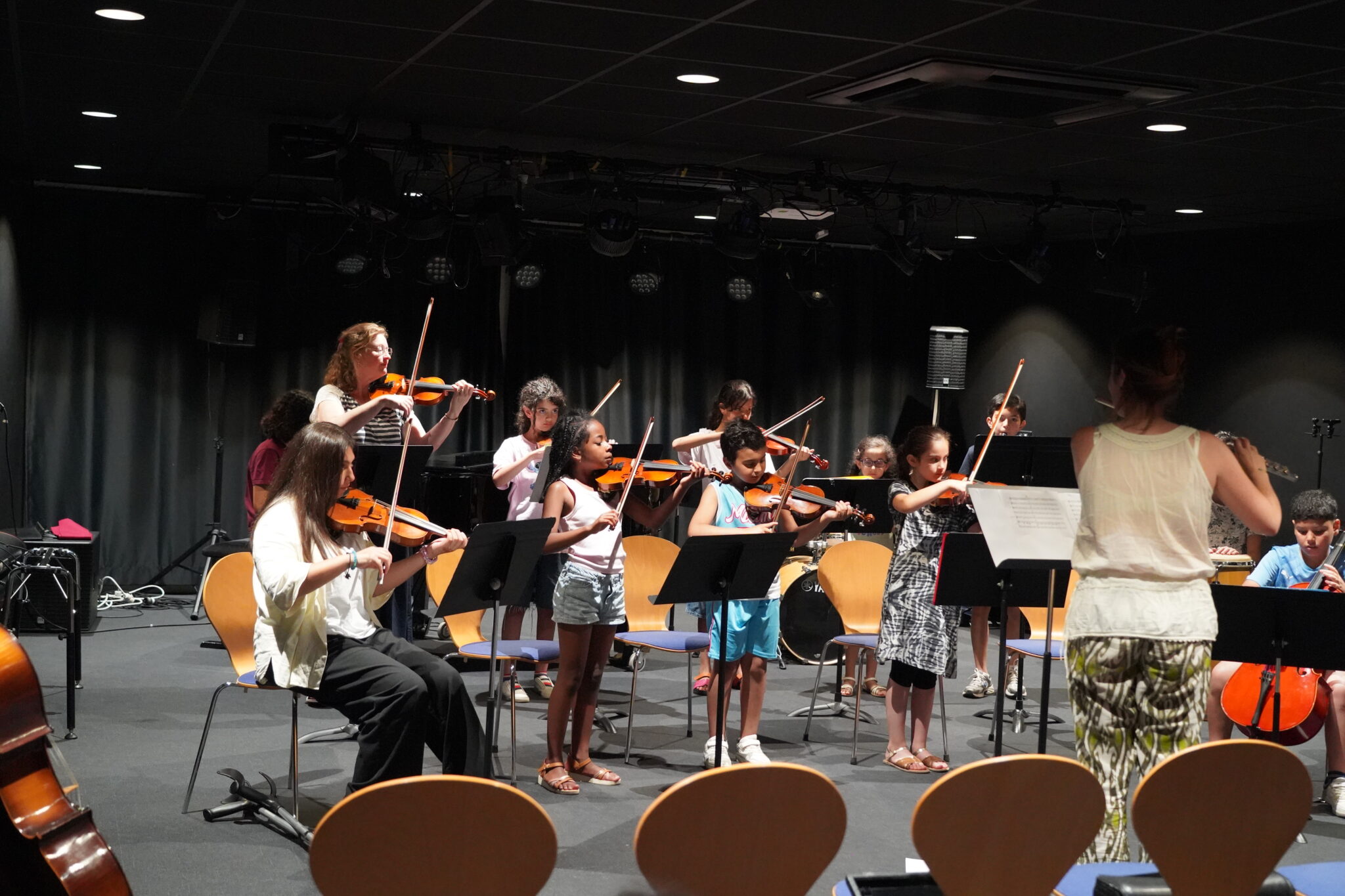Projet Demos - Concert des jeunes au Théâtre J.Marais -St Fons